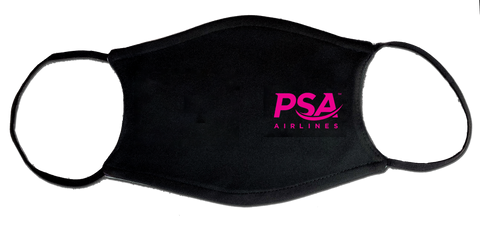 PSA Airlines Pink Logo Face Mask