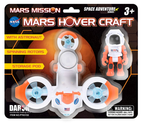 MARS MISSION HOVER CRAFT W/ASTRONAUT