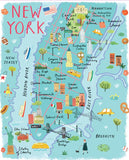 Map Puzzle 250 Pieces - New York City (250 pieces)
