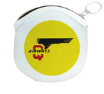 Q Airways Logo Round Coin Purse