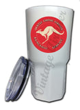 QANTAS Empire Airways 1940's Vintage Bag Sticker Tumbler