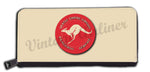 QANTAS Empire Airways 1940's Vintage Bag Sticker wallet