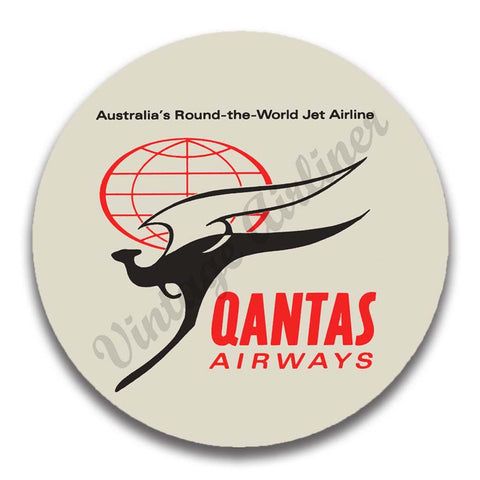 QANTAS Airways 1950's Vintage Magnets
