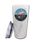 QANTAS Empire Airways 1950's Vintage Bag Sticker Tumbler