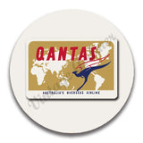 QANTAS 1960's World Map Magnets