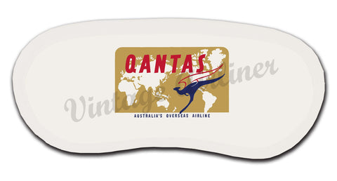 QANTAS 1960's World Map Sleep Mask