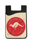 QANTAS Empire Airways 1940's Vintage Kangaroo Route Bag Sticker Card Caddy