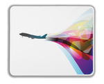 Rainbow Contrail Mousepad