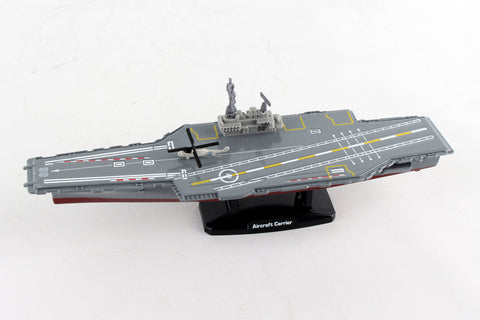 AIRCRAFT CARRIER 9 INCH W/1 HELICOPTER