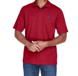Old AA Logo Men's Wicking Pocket Polo