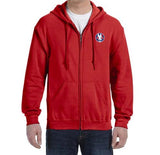 American Airlines 1930's AA Logo Zipped Hooded Sweatshirt