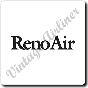 Reno Air Logo Square Coaster