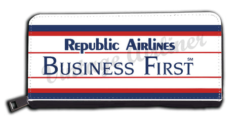 Republic Airlines Bag Sticker wallet