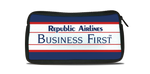 Republic Airlines Travel Poster Bag Sticker Travel Pouch