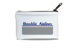 Republic Airlines Logo Bag Sticker Rectangular Coin Purse