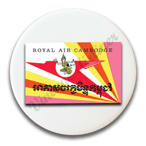 Royal Air Cambodge Vintage Magnets