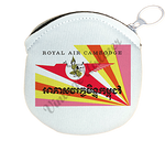 Royal Air Cambodge Bag Sticker Round Coin Purse