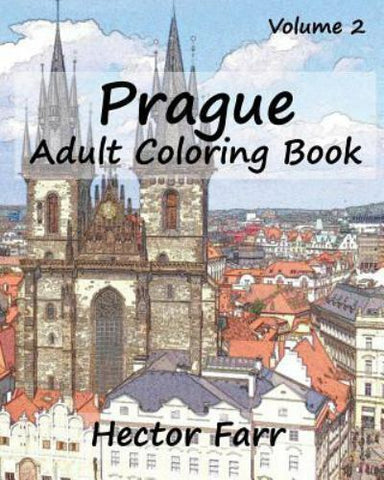 Prague: Adult Coloring Book