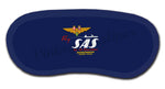 Scandinavian Airlines (SAS) 1950's Vintage Bag Sticker Sleep Mask