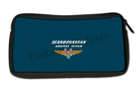 Scandinavian Airlines System Travel Pouch