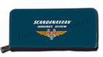 Scandinavian Airlines System Vintage Wallet
