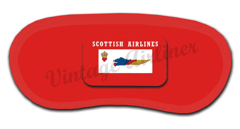 Scottish Airlines Logo Sleep Mask