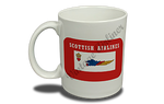 Scottish Airlines Logo  Coffee Mug