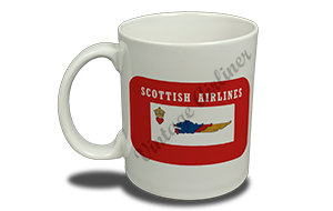 Scottish Airlines Logo  Coffee Mug