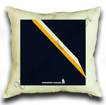Singapore Airlines Timetable Linen Pillow Case Cover