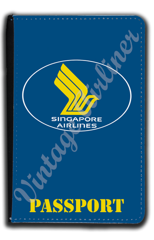 Singapore Airlines Logo Passport Case