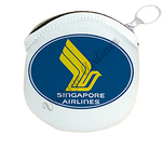 Singapore Airlines Logo Round Coin Purse