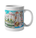 Ticket To Singapore Art Coffee Mug