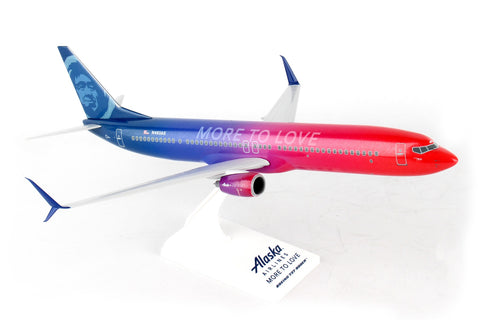 SKYMARKS ALASKA 737-900ER 1/130 MORE TO LOVE