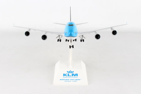 SKYMARKS KLM 747-400 1/200 W/GEAR NEW LIVERY