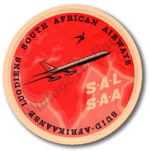 South African Airways Vintage Magnets