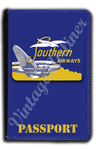 Southern Airways Vintage Bag Sticker Passport Case