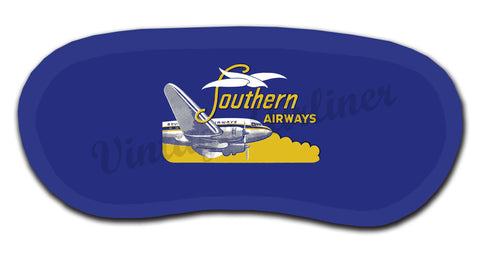 Southern Airways 1950's Vintage Bag Sticker Sleep Mask