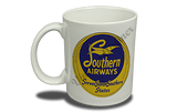 Southern Airways Vintage Bag Sticker  Coffee Mug