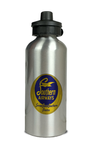 Southern Airways Round Vintage Aluminum Water Bottle