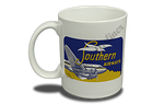 Southern Airways Vintage 1950's Bag Sticker  Coffee Mug