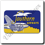 Southern Airways 1950's Vintage Square Coaster