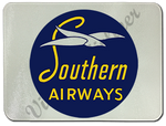 Southern Airways First Logo Glass Cutting Board