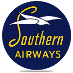 Southern Airways Original Logo Round Coaster
