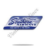 Southern Airways Vintage Round Coaster