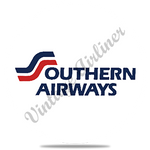 Southern Airways Logo Round Coaster