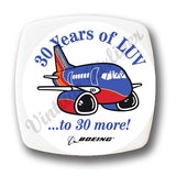 Southwest Airlines 30th Anniversary Magnets