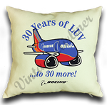 Southwest Airlines 30th Anniversary Linen Pillow Case Cover