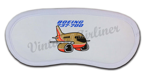 Southwest Airlines 737 Bag Sticker Sleep Mask