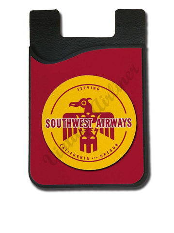 Southwest Airways Vintage Card Caddy