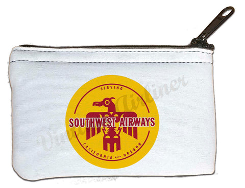 Southwest Airways Vintage Rectangular Coin Purse